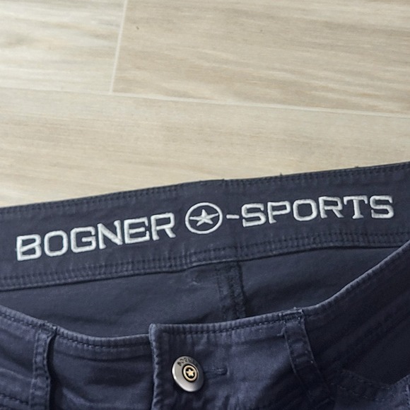 BOGNER Lightweight Casual Performance Pants Women 6 / 36 Golf Embroidery - Picture 3 of 16